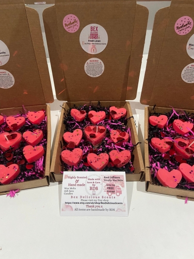 Red Heart Wax Melts