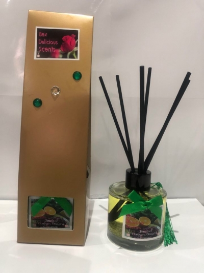 Cranberry, Orange Reed Diffuser