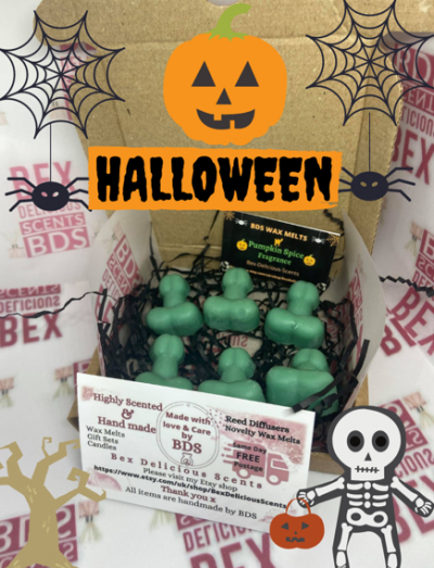 Halloween Green Willy Wax Melts