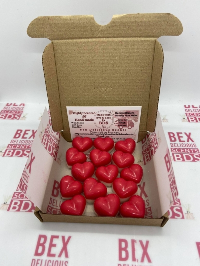 Heart Wax Melts x15